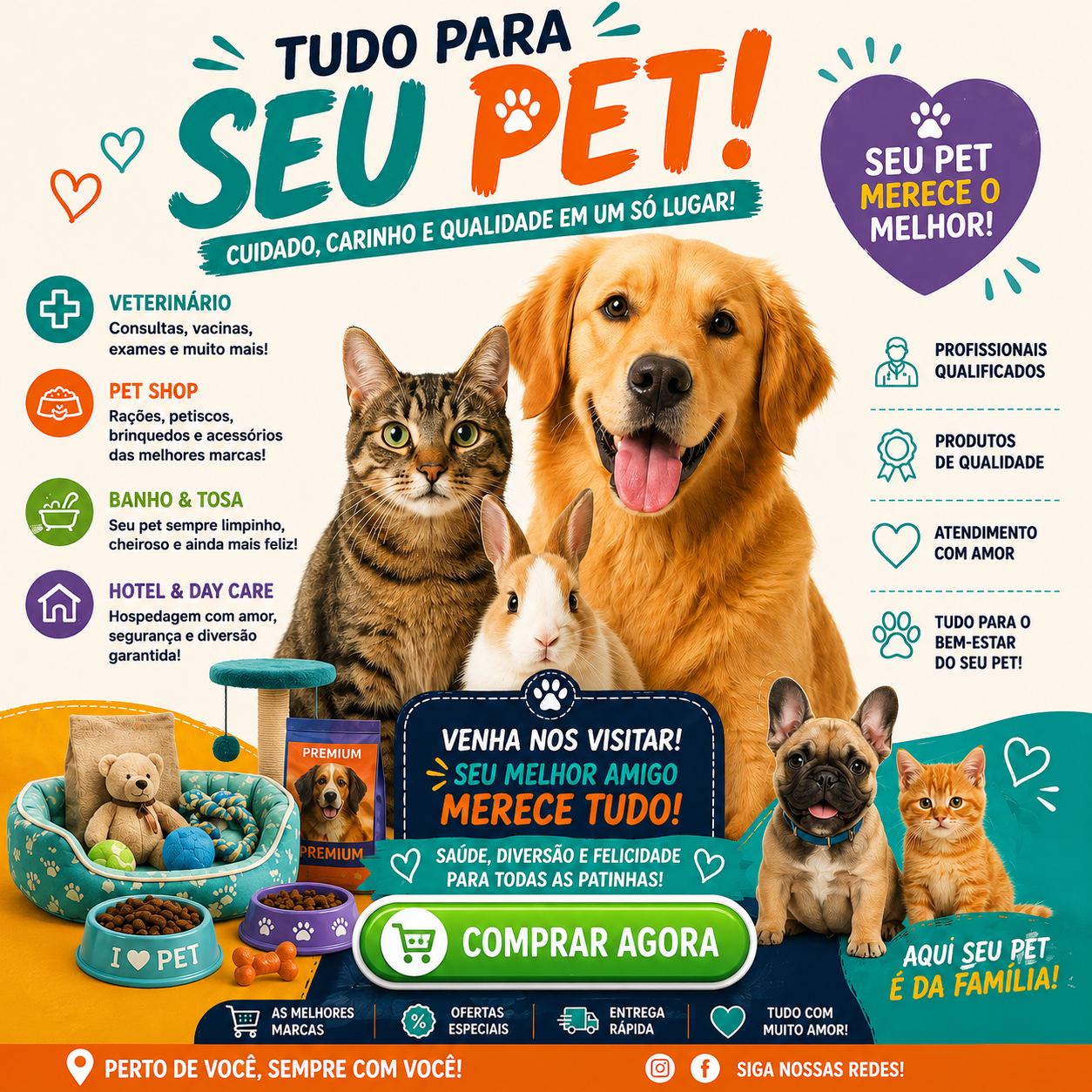 Cuidado com Animais