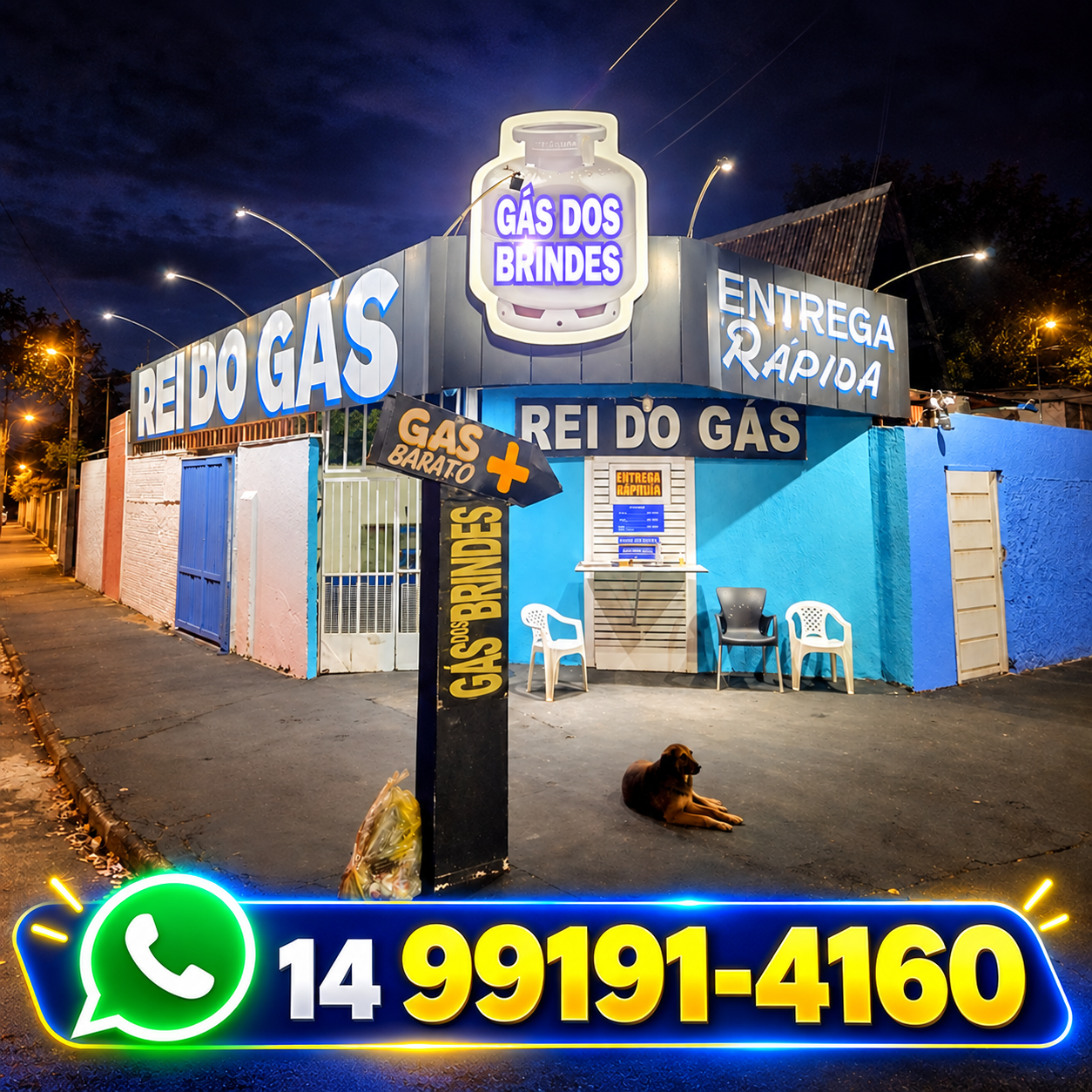 Gás Brindes - Água e Gás