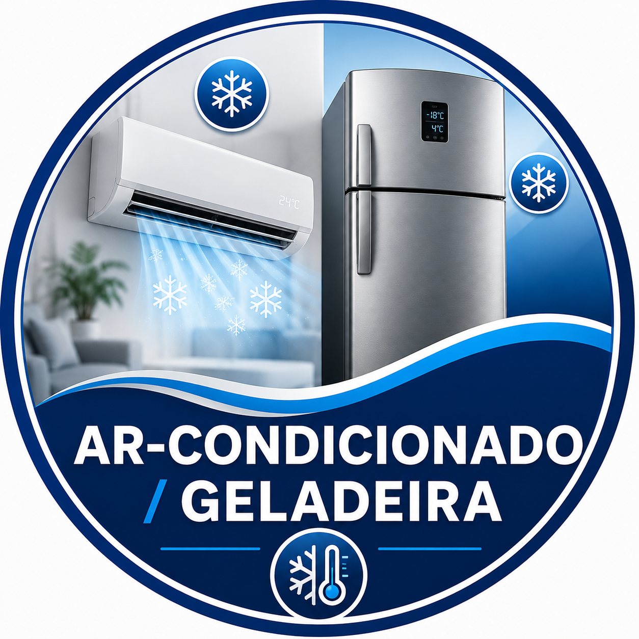 Ar-condicionado/Geladeira